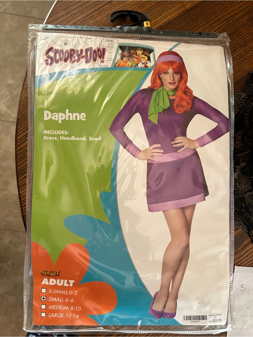 Spirit Daphne Costume in Purple and Green
